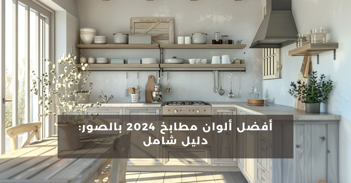 أفضل ألوان مطابخ 2024 بالصور: دليل شامل